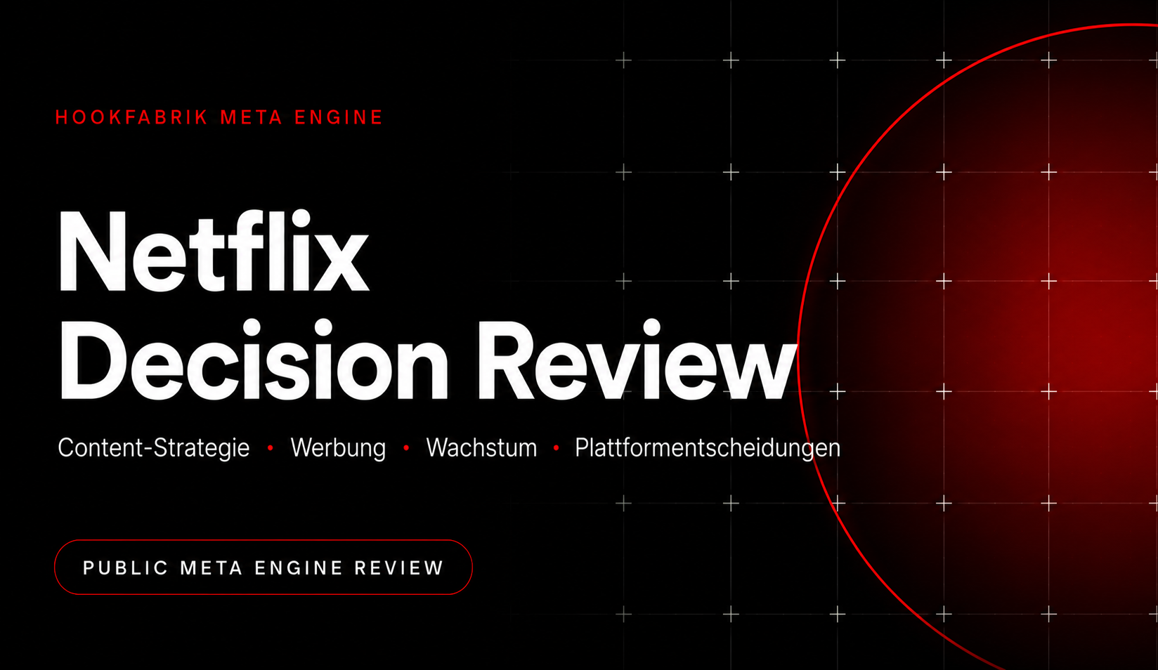 Netflix Decision Review – Content-Strategie, Werbung, Wachstum und Plattformentscheidungen