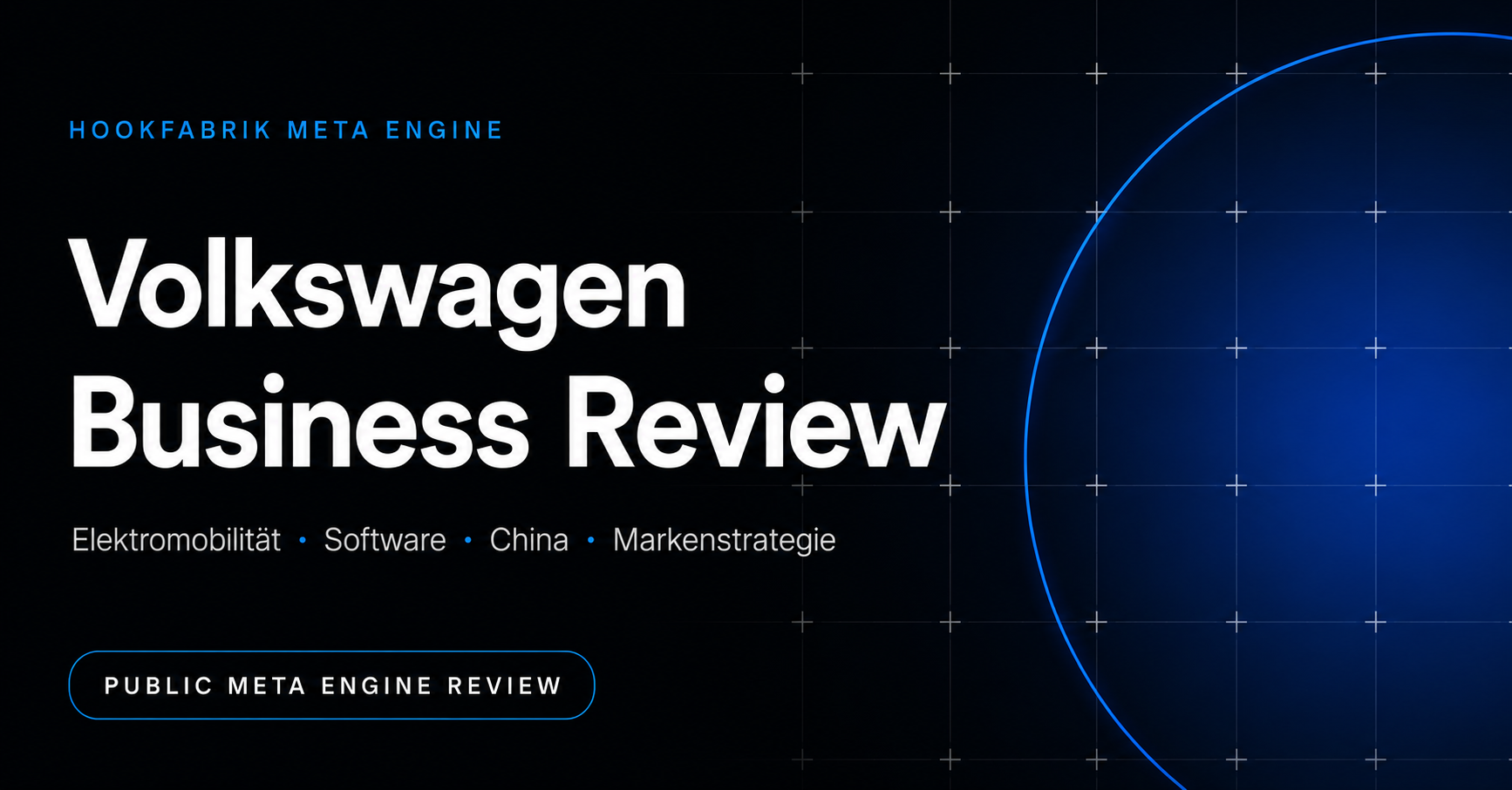 Volkswagen Business Review – Elektromobilität, Software, China und Markenstrategie